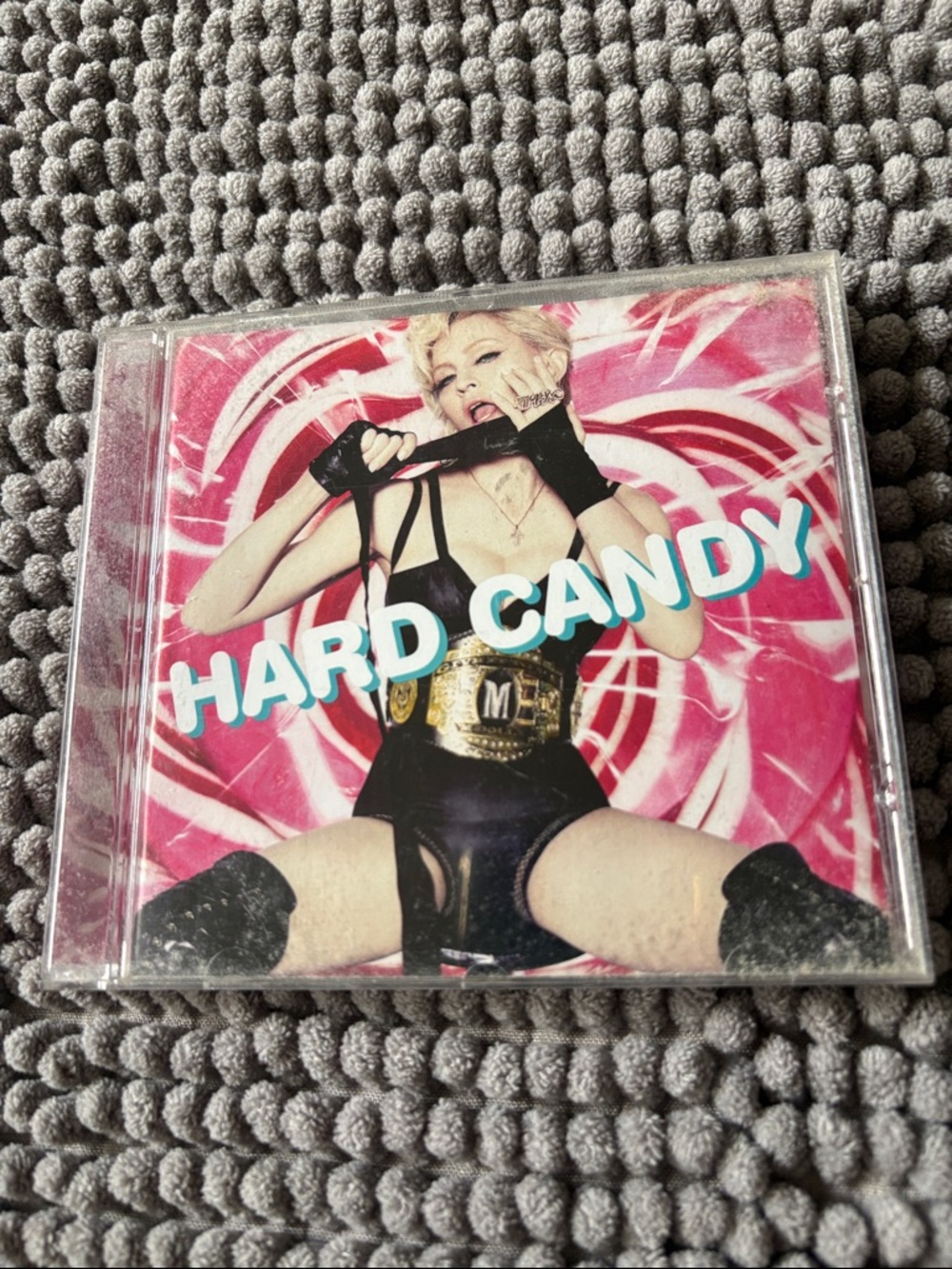 adidas Pink White 'Hard Candy' CD Album Artwork